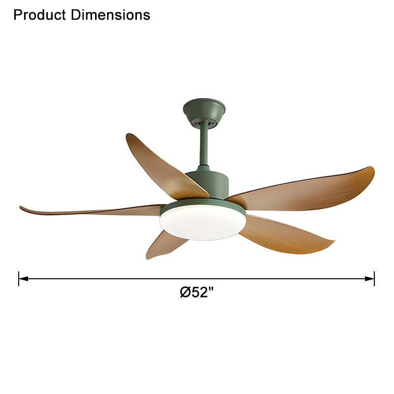 WOW 5 blade Modern Ceiling Fan Lamp-wow5049