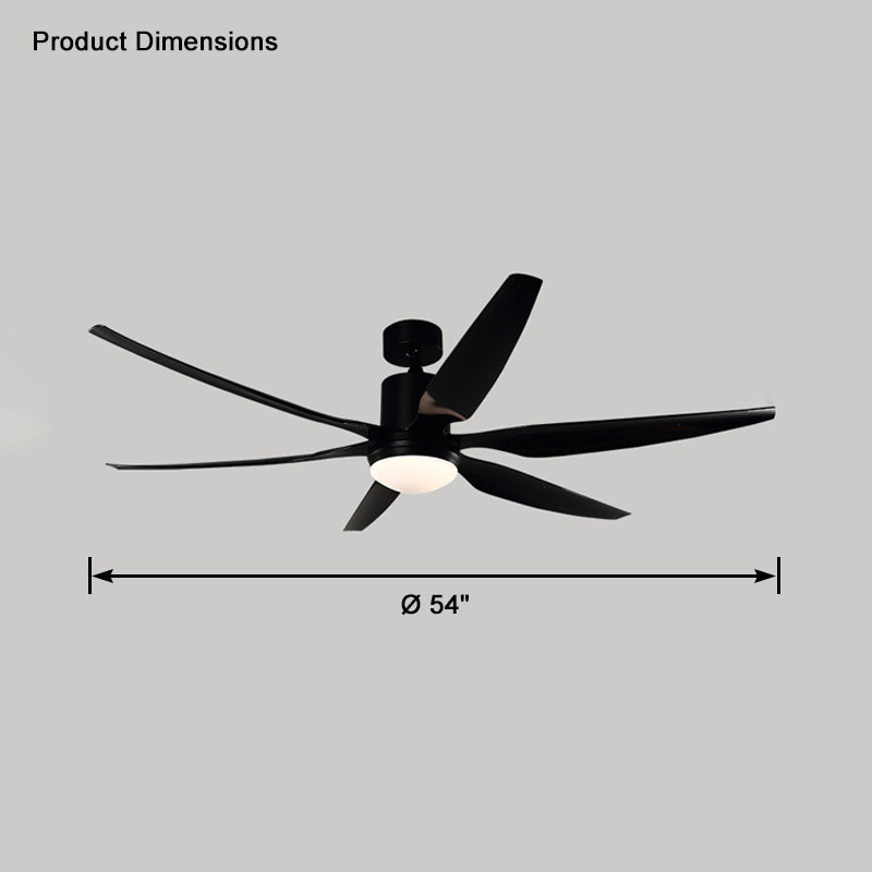 WOW 5 Blade Large Ceiling Fan Lamp-wow5064