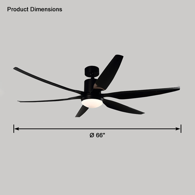 WOW 5 Blade Large Ceiling Fan Lamp-wow5064