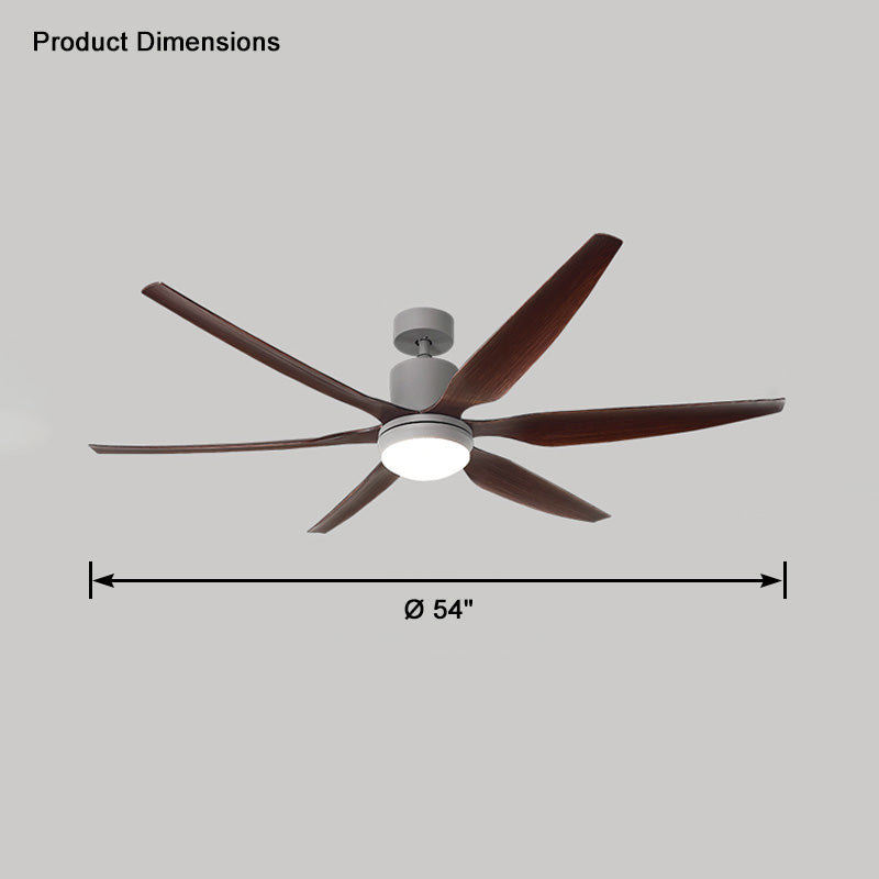 WOW 5 Blade Large Ceiling Fan Lamp-wow5064
