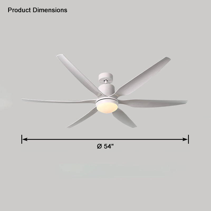 WOW 5 Blade Large Ceiling Fan Lamp-wow5064