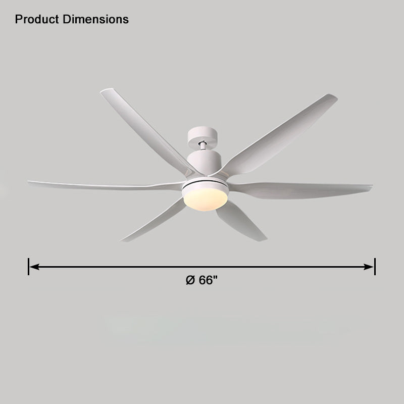 WOW 5 Blade Large Ceiling Fan Lamp-wow5064