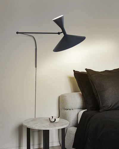 WOW Horn Swing Arm Wall Sconce with Switch-WOW6014