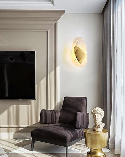 WOW Water Ripple Sculptural Wall Sconce-WOW6041