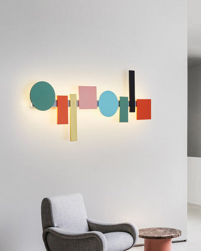 WOW Colorful Sculptural Art Wall Sconce-WOW6080