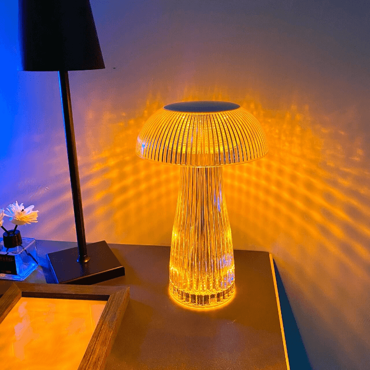 Crystal Jellyfish Table Lamp