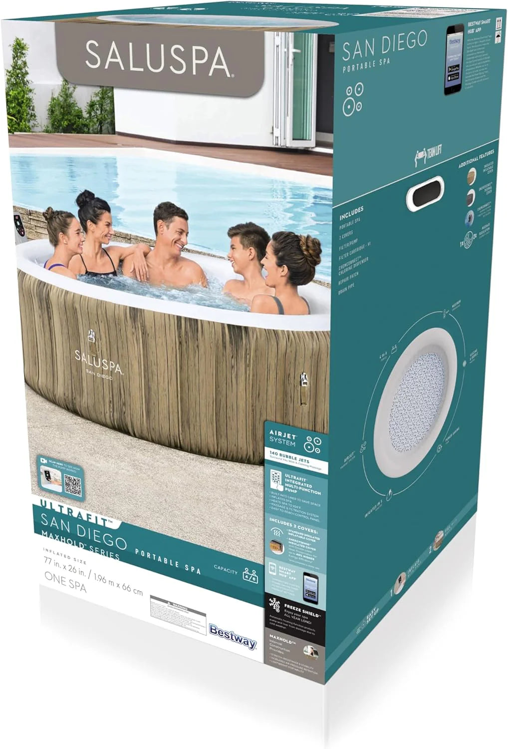 Inflatable Hot Tub Spa (71