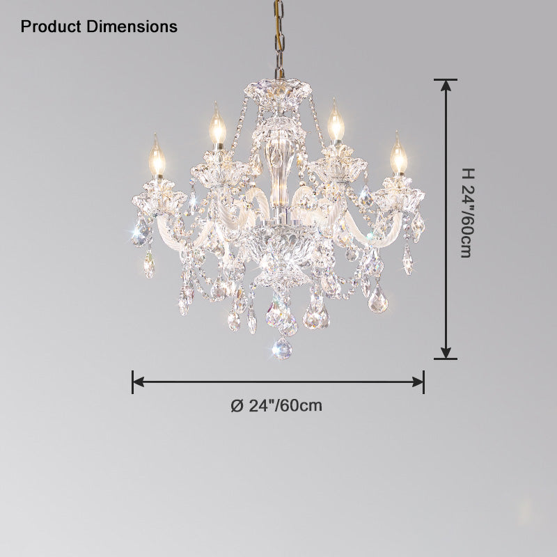 WOW Victorian Crystal Prism Chandelier-wow2340