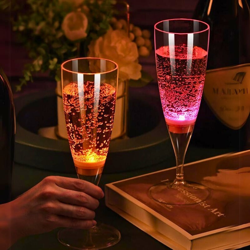 LED Luminous Wine Glass(6 PCS)
