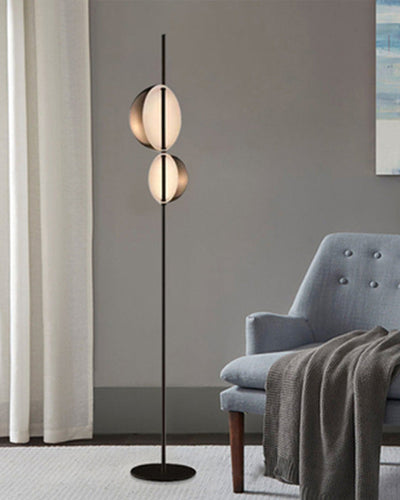 WOW 2-bulb Semi-Globe Floor Lamp-wow7026