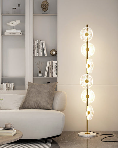 WOW Multi-light Dimmable Floor Lamp with Remote-wow7075