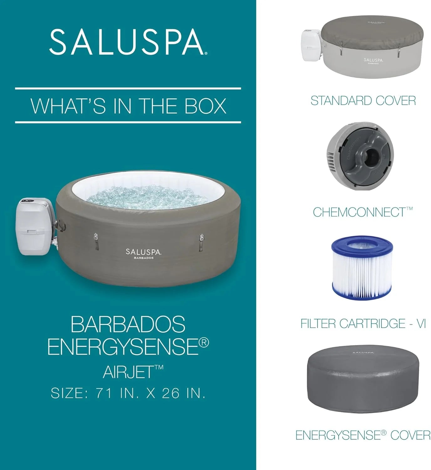 Inflatable Hot Tub Spa (71