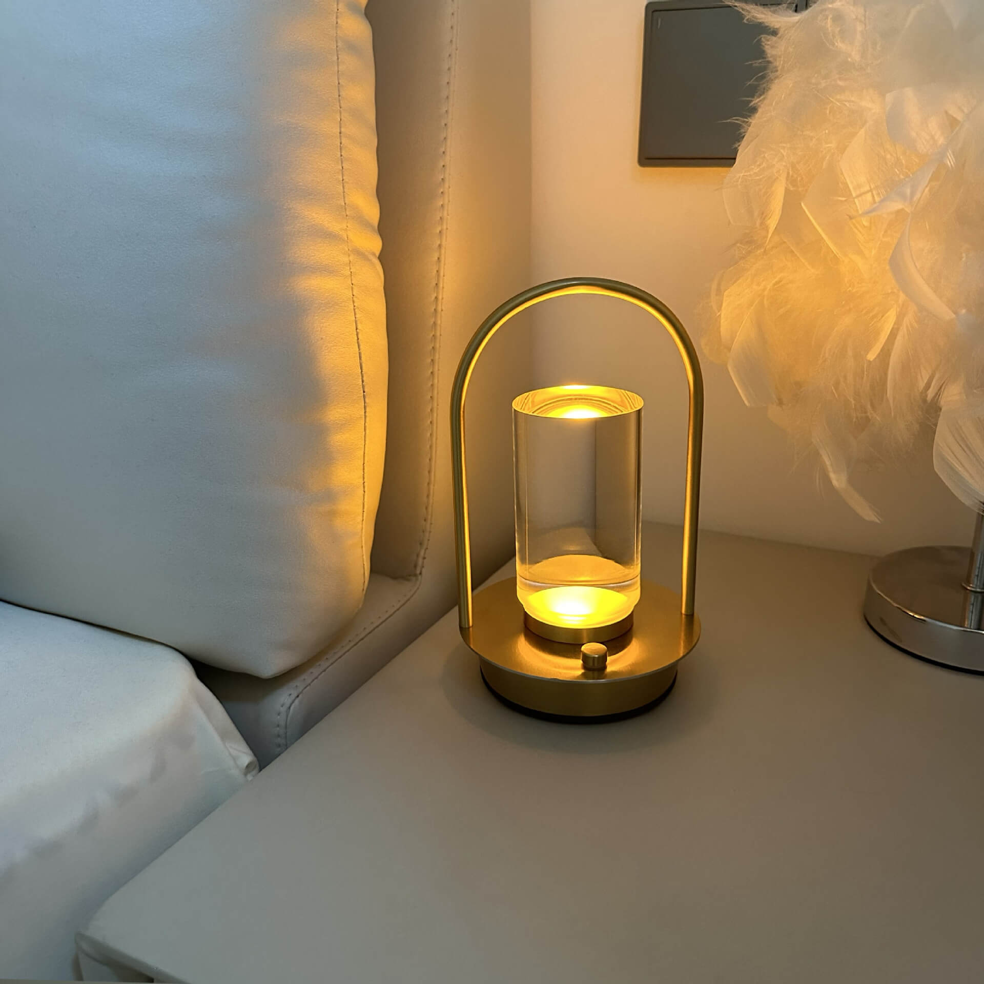 Arched Metal LED Night Light