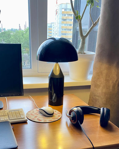 WOW Dome Metal Mushroom Table Lamp-wow8002