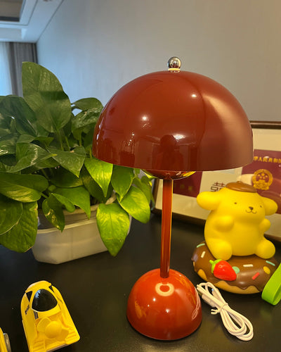WOW Scandi Mushroom Table Lamp for Children-wow8021