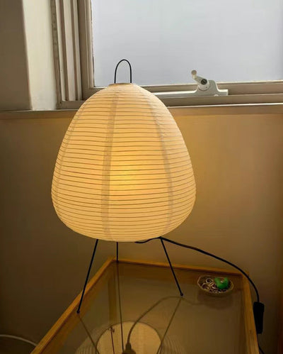 WOW Japanese Tripod Paper Lantern Table Lamp-wow8023