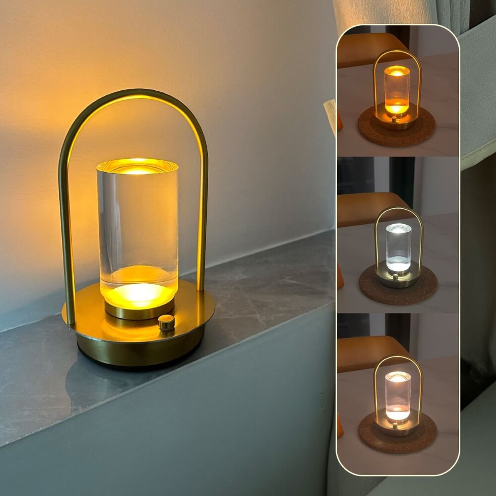 Arched Metal LED Night Light