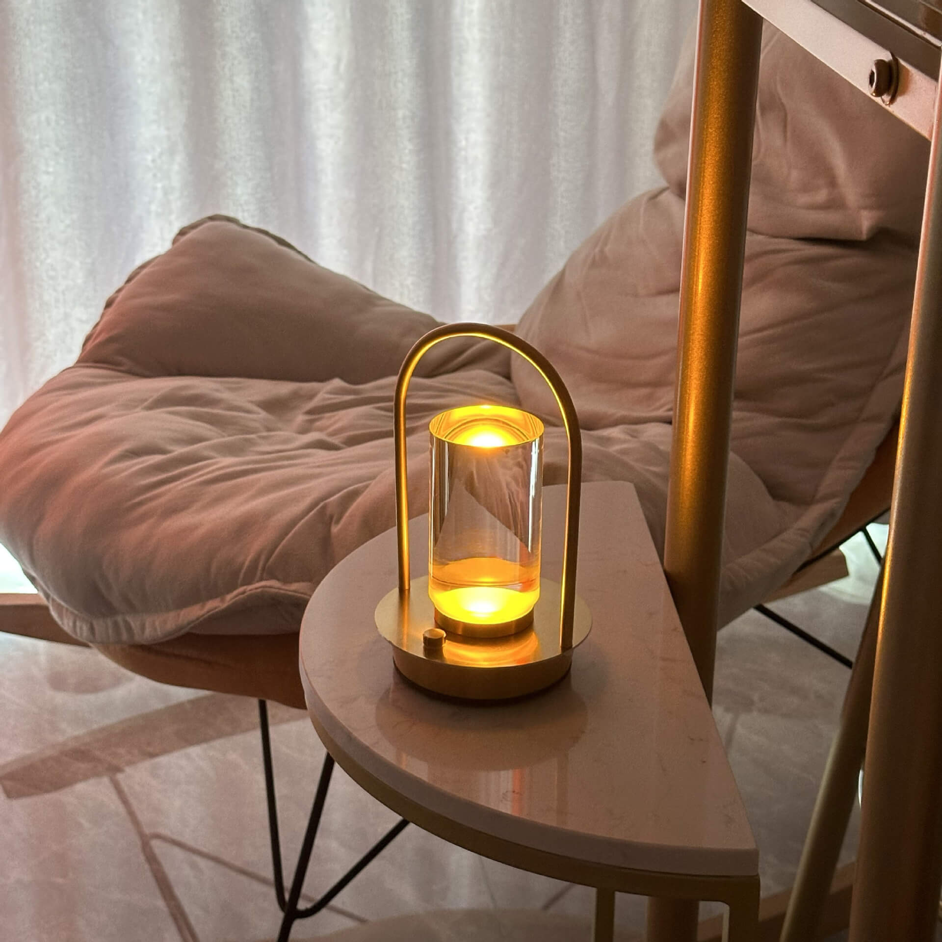 Arched Metal LED Night Light