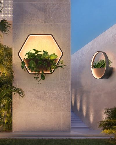 WOW Outdoor Plant Wall Light-wow9013
