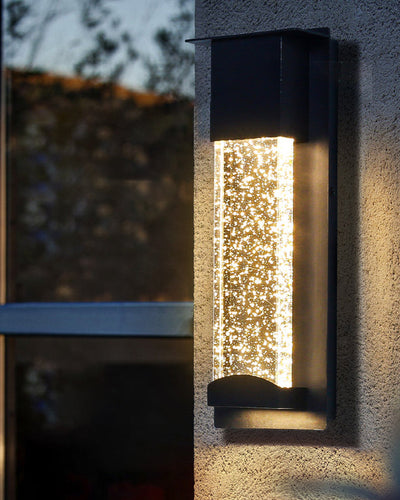 WOW Outdoor Seeded Glass Wall Light-wow9024