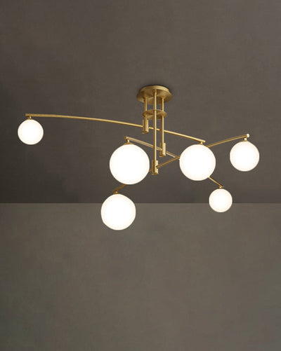 WOW Branching Frosted Glass Bubble Chandelier-wow2295a