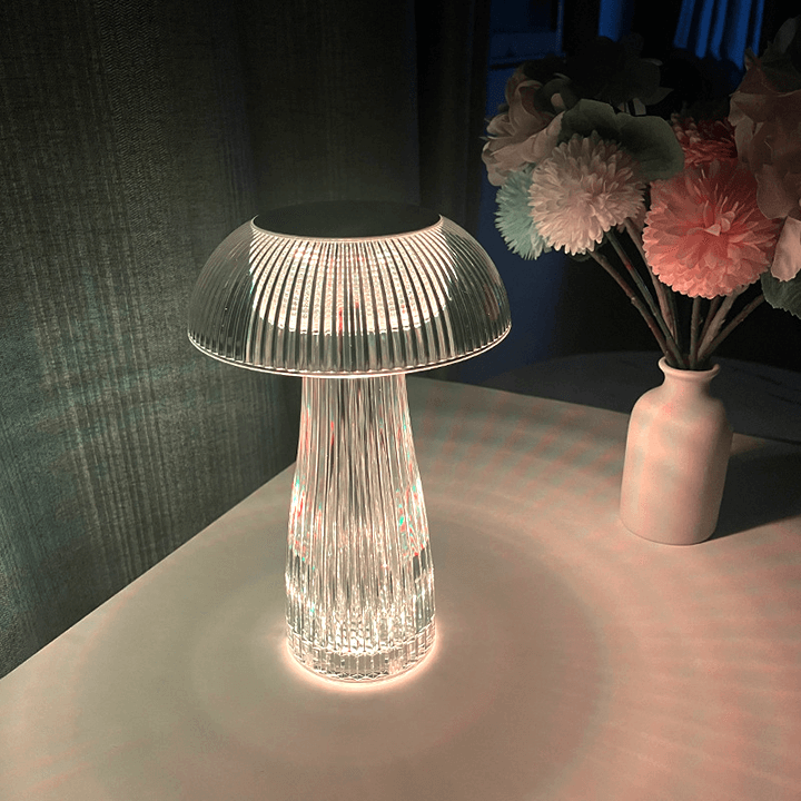 Crystal Jellyfish Table Lamp
