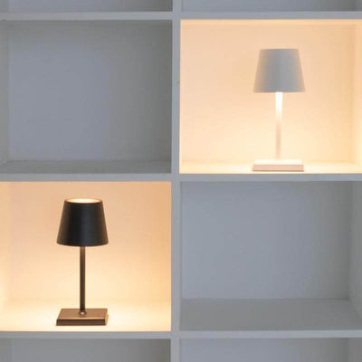 Mini Metal Cordless Table Lamp