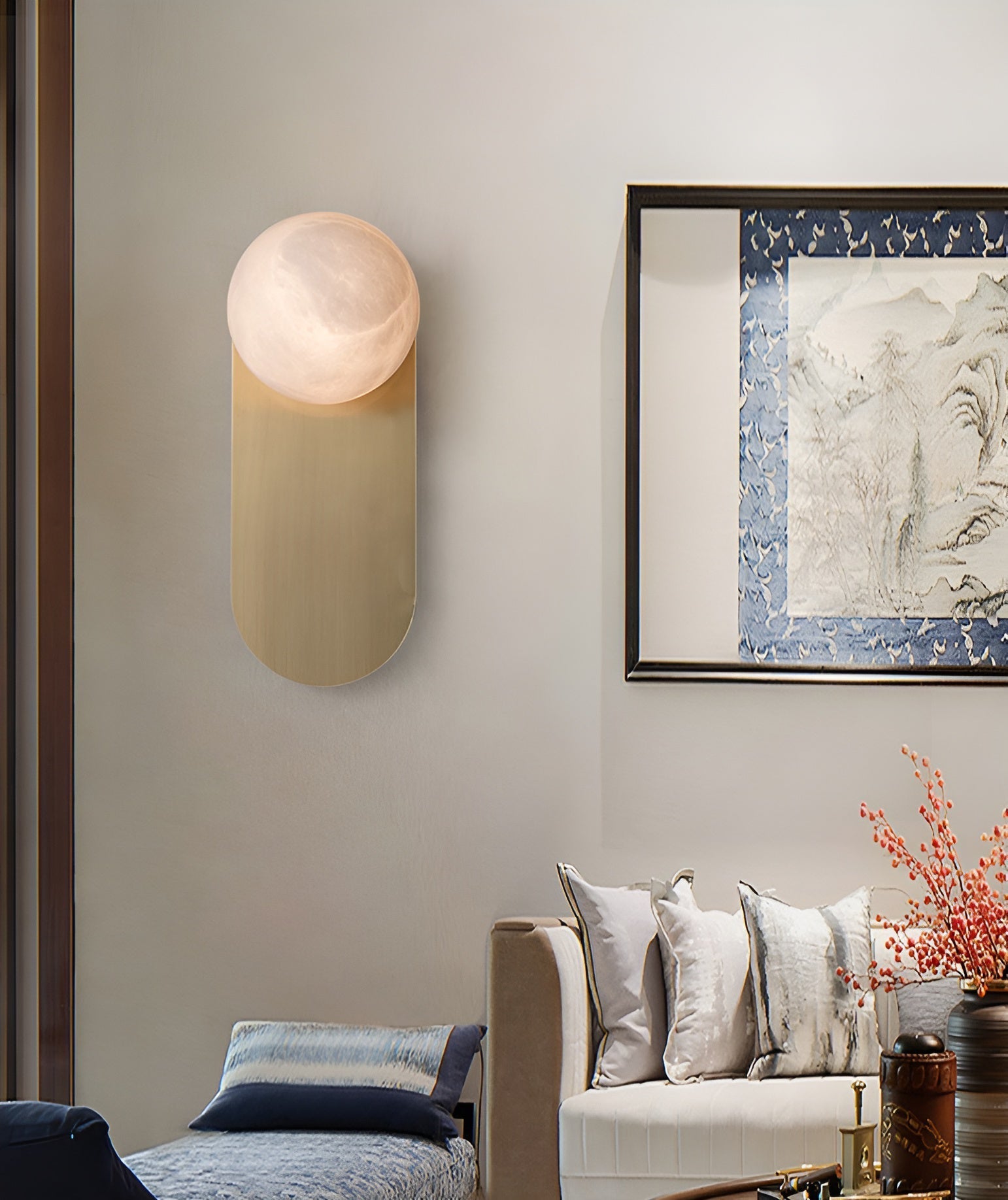 WOW Adrion Alabaster Wall Light