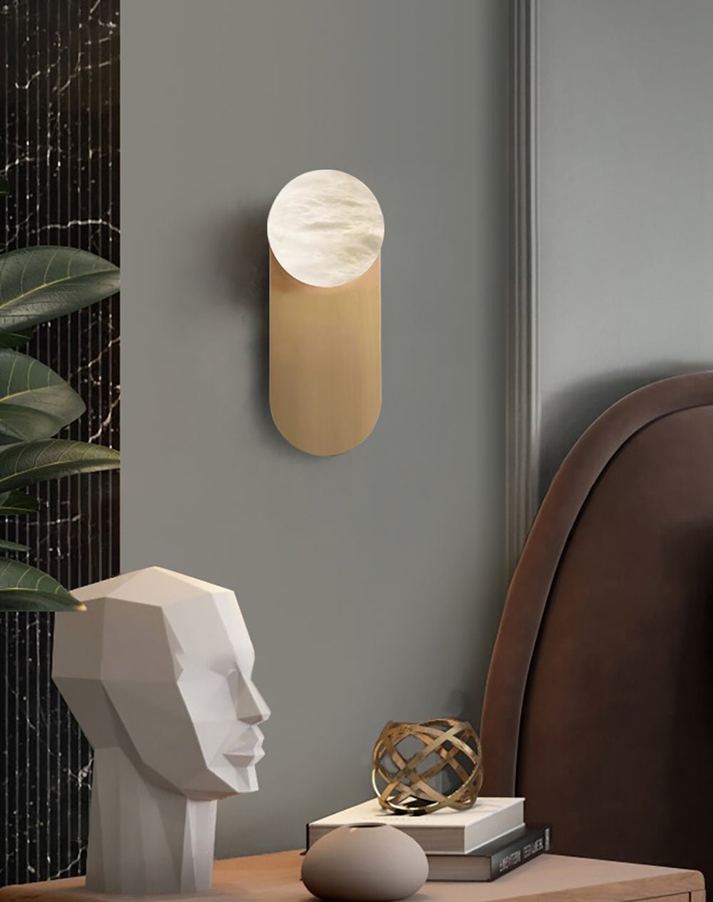 WOW Adrion Alabaster Wall Light