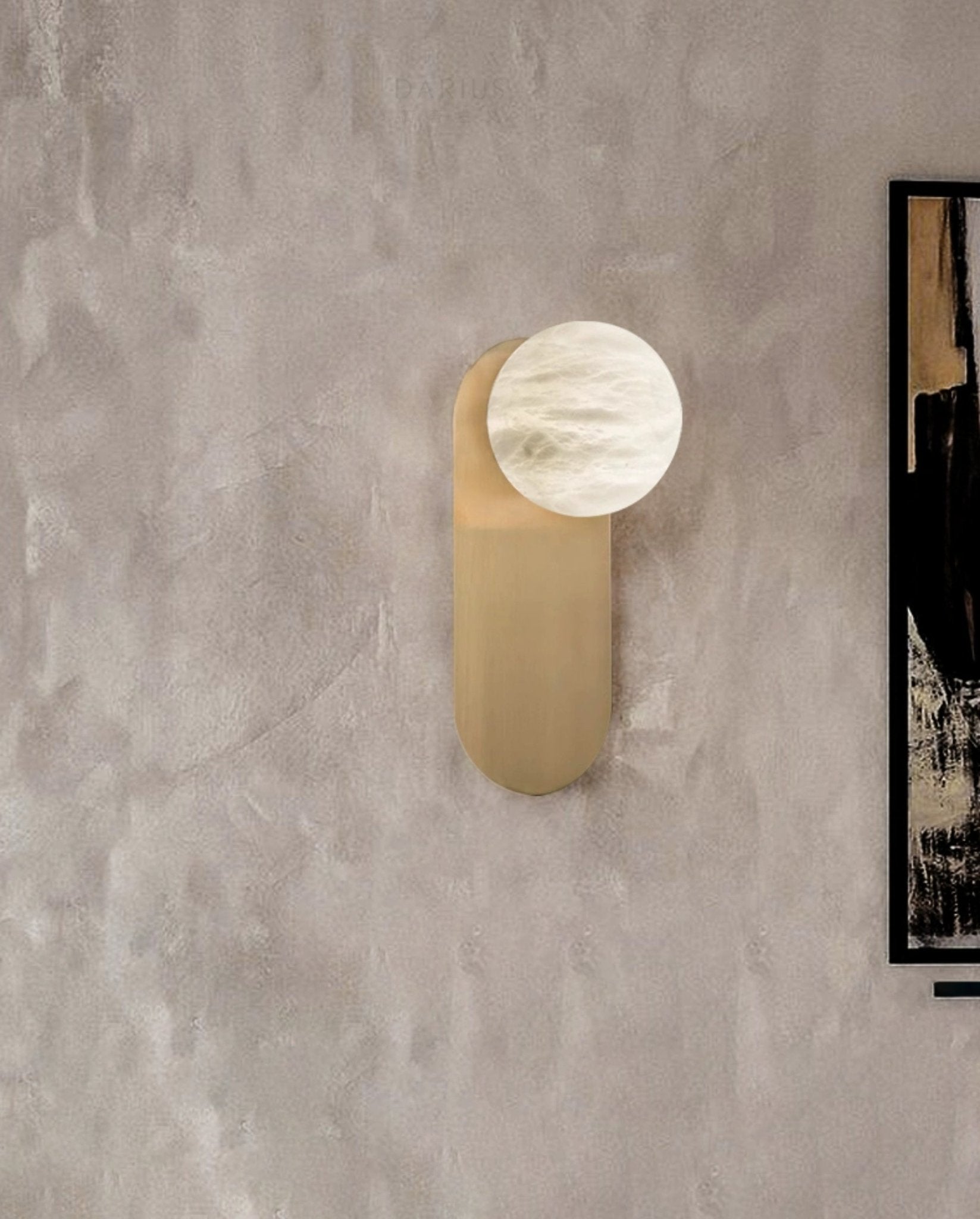 WOW Adrion Alabaster Wall Light