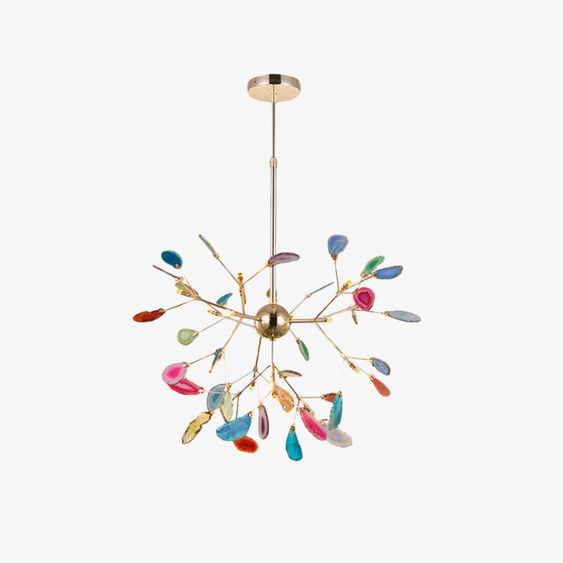 WOW Agate Flake Chandelier
