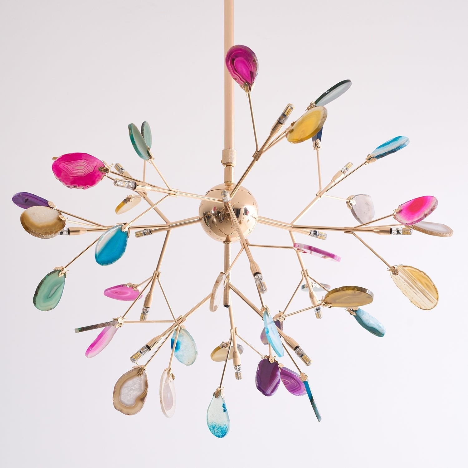 WOW Agate Flake Chandelier