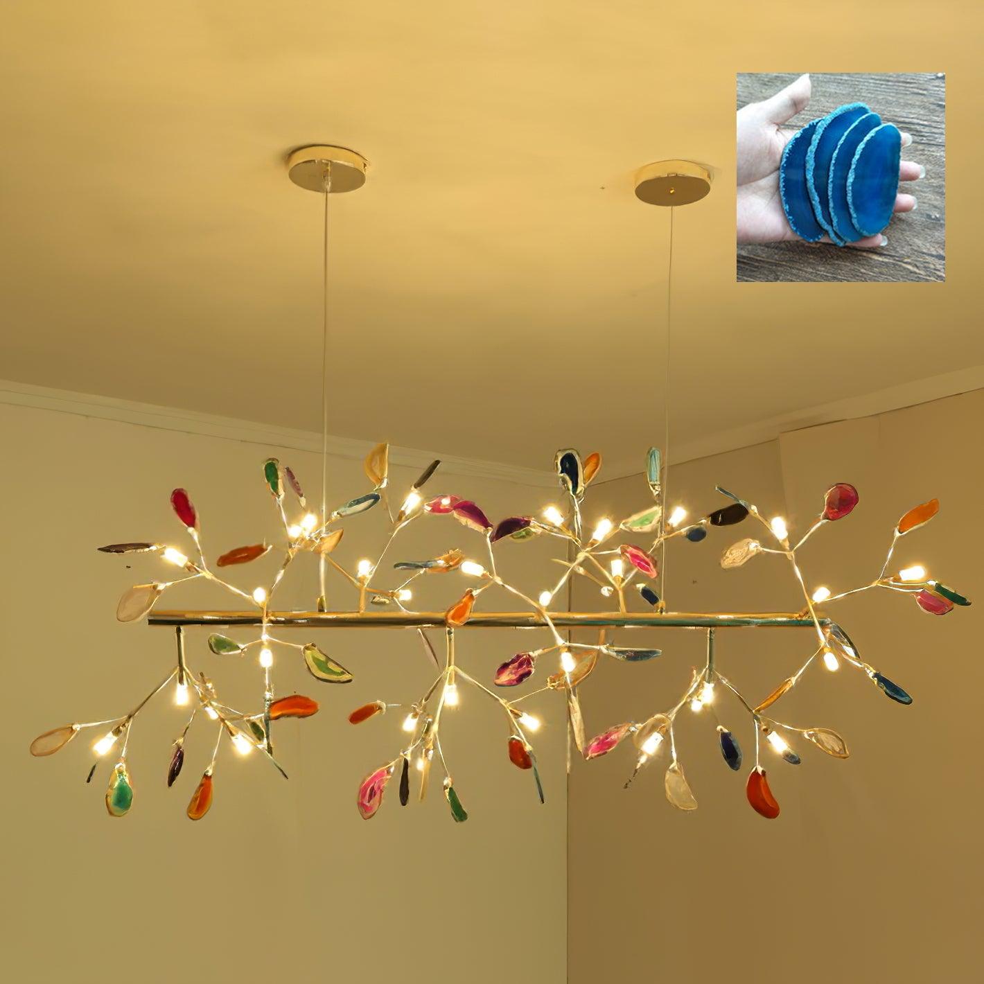 WOW Agate Flake Chandelier