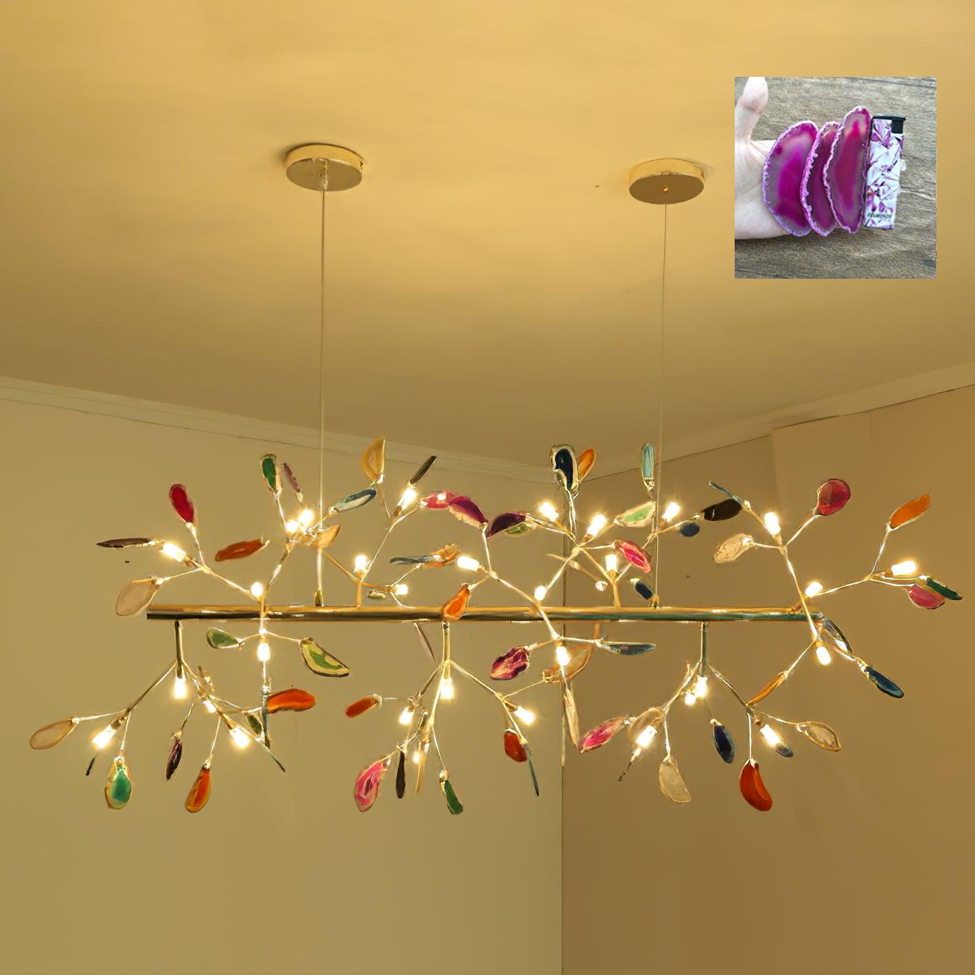 WOW Agate Flake Chandelier