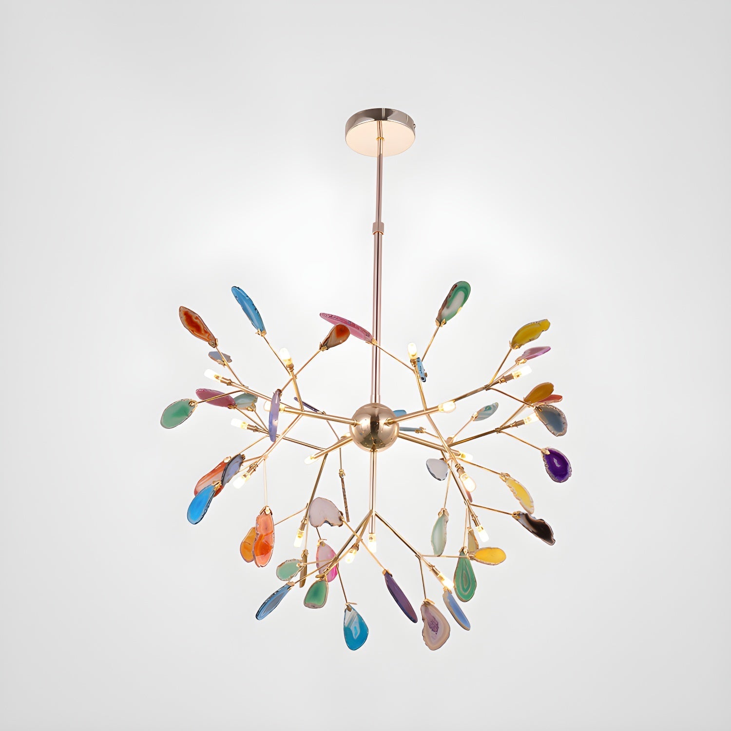 WOW Agate Flake Chandelier