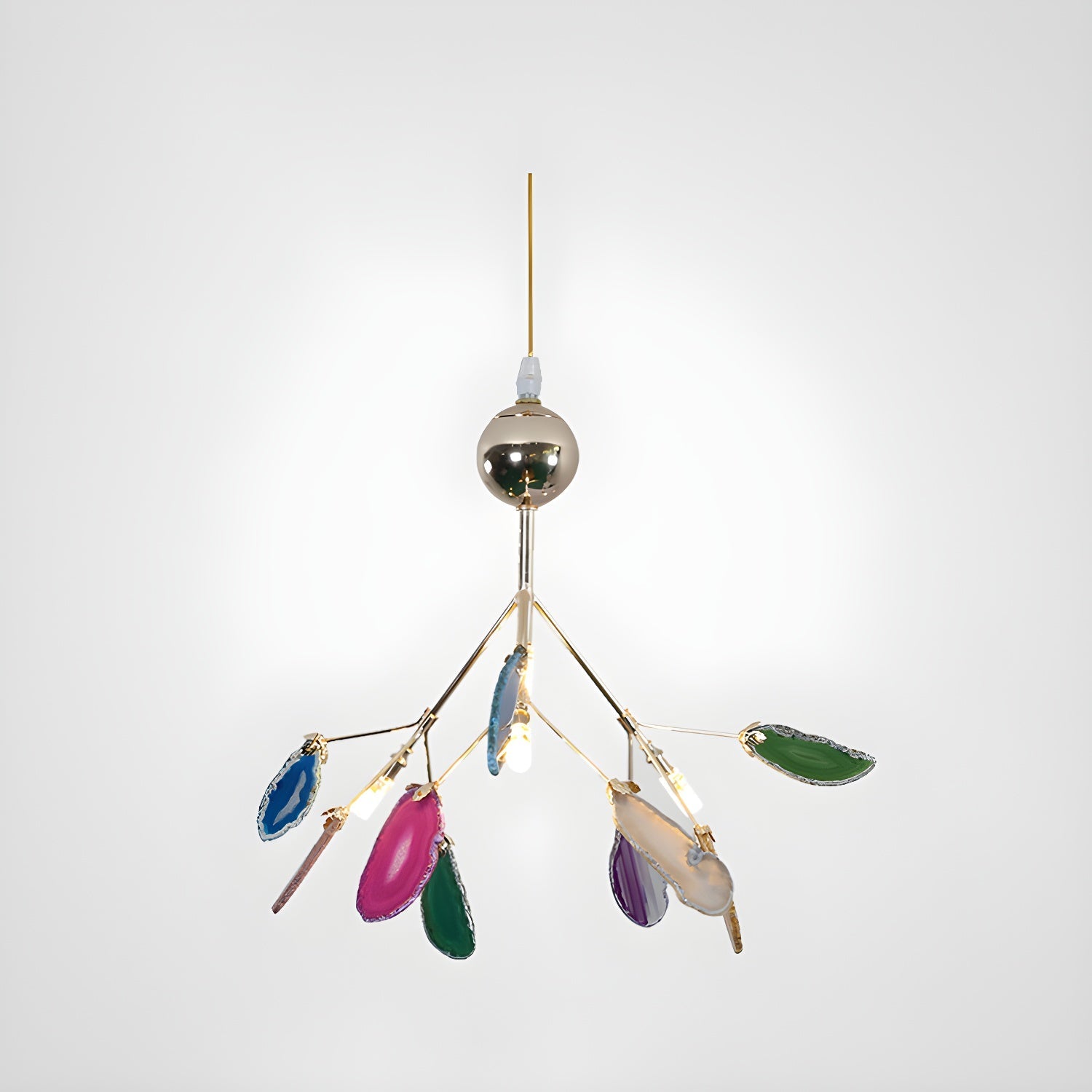 WOW Agate Flake Chandelier