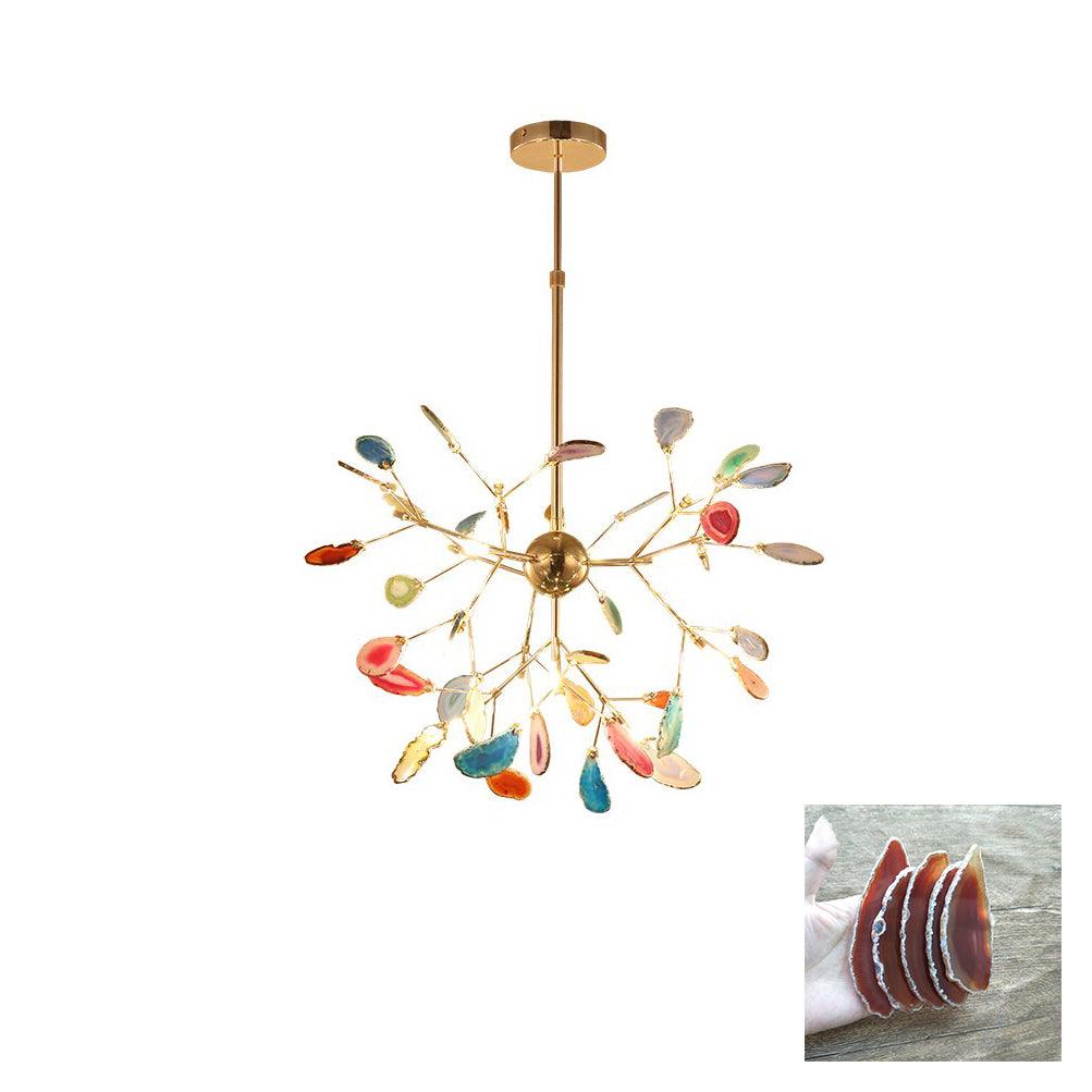 WOW Agate Flake Chandelier