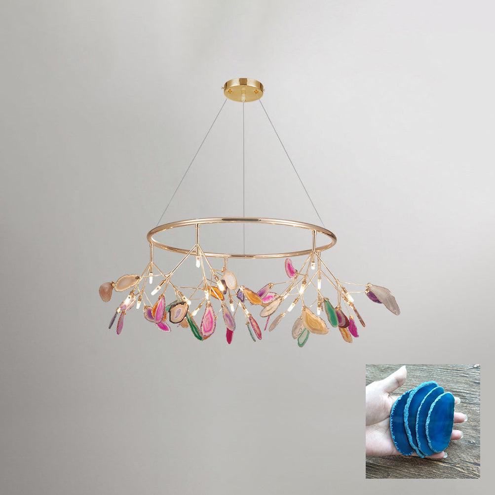 WOW Agate Flake Chandelier