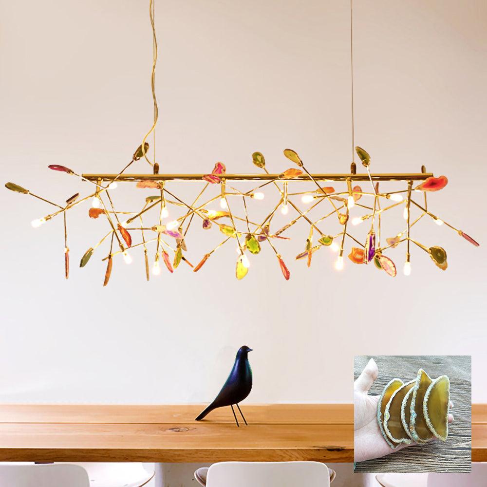 WOW Agate Flake Chandelier