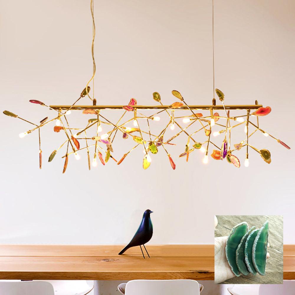WOW Agate Flake Chandelier
