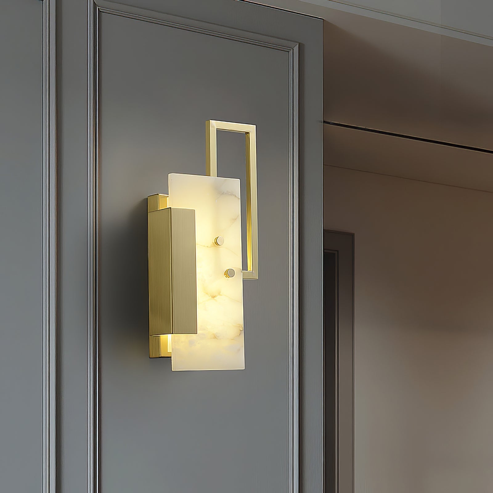 WOW Althea Alabaster Wall Sconce