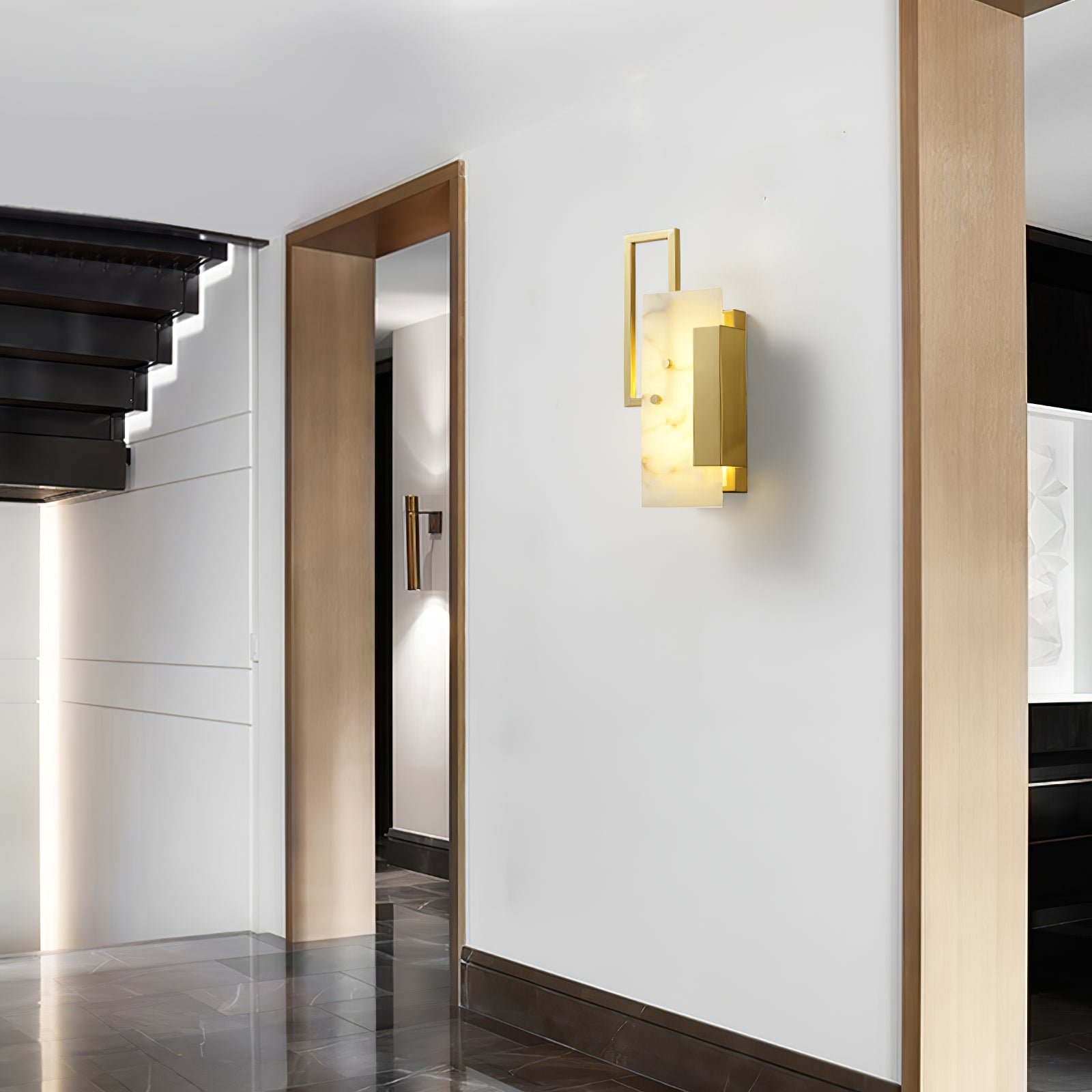 WOW Althea Alabaster Wall Sconce