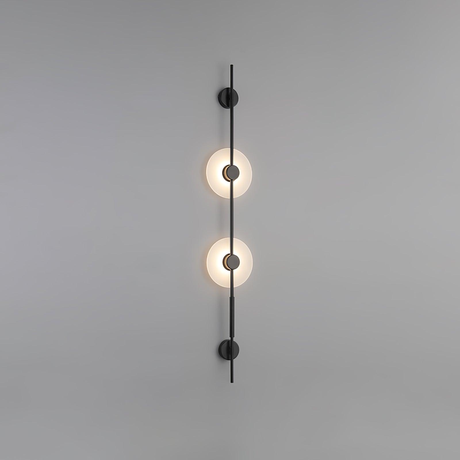 WOW Alabaster Vertical Plug-in Wall Sconce
