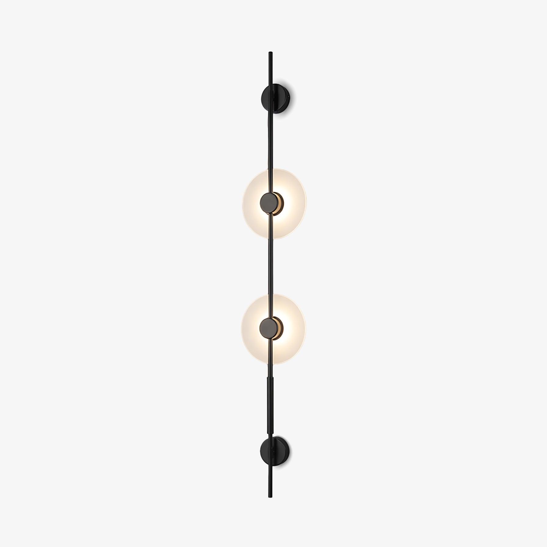 WOW Alabaster Vertical Plug-in Wall Sconce