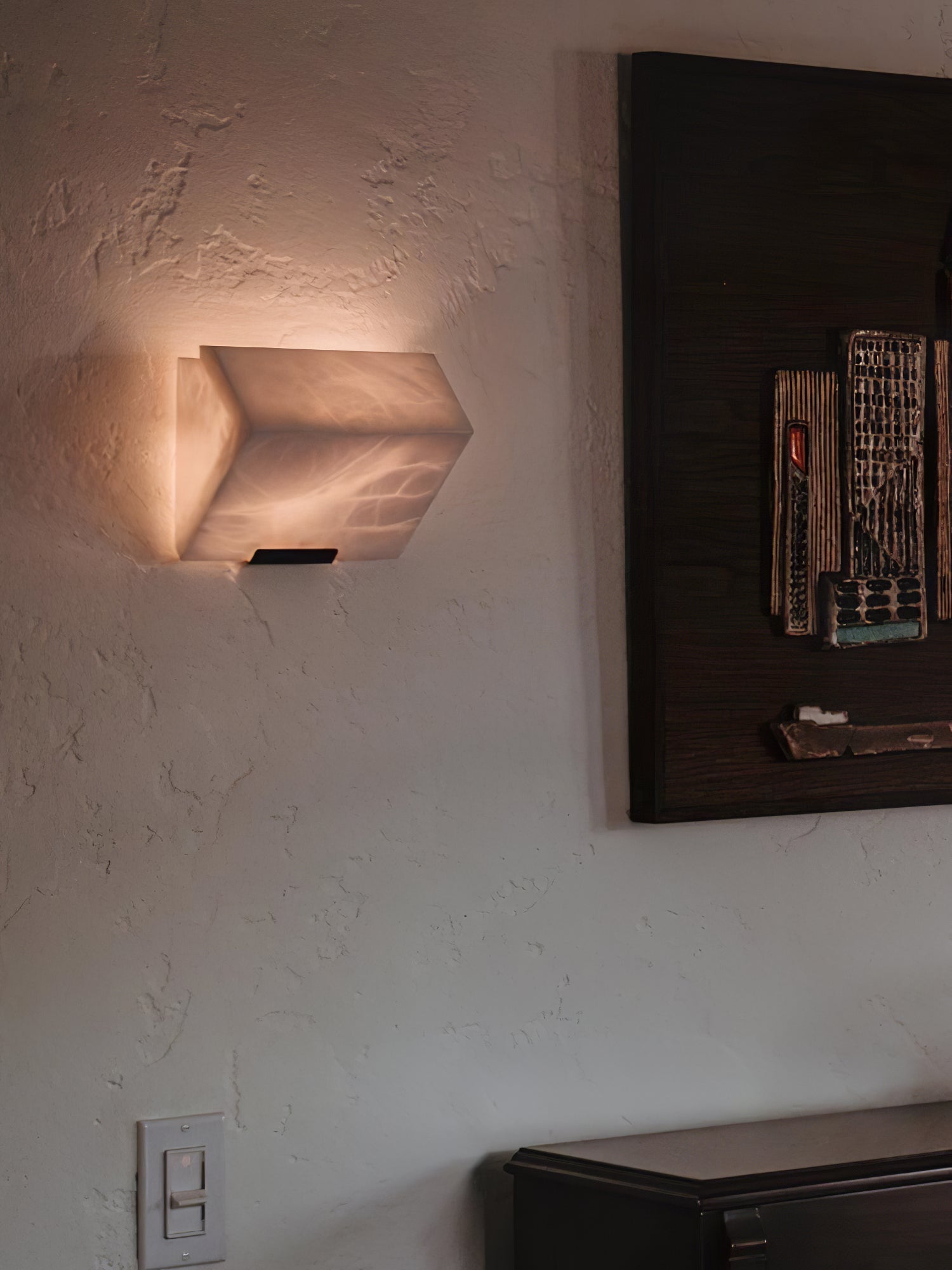 WOW Alabaster Staircase Wall Lamp