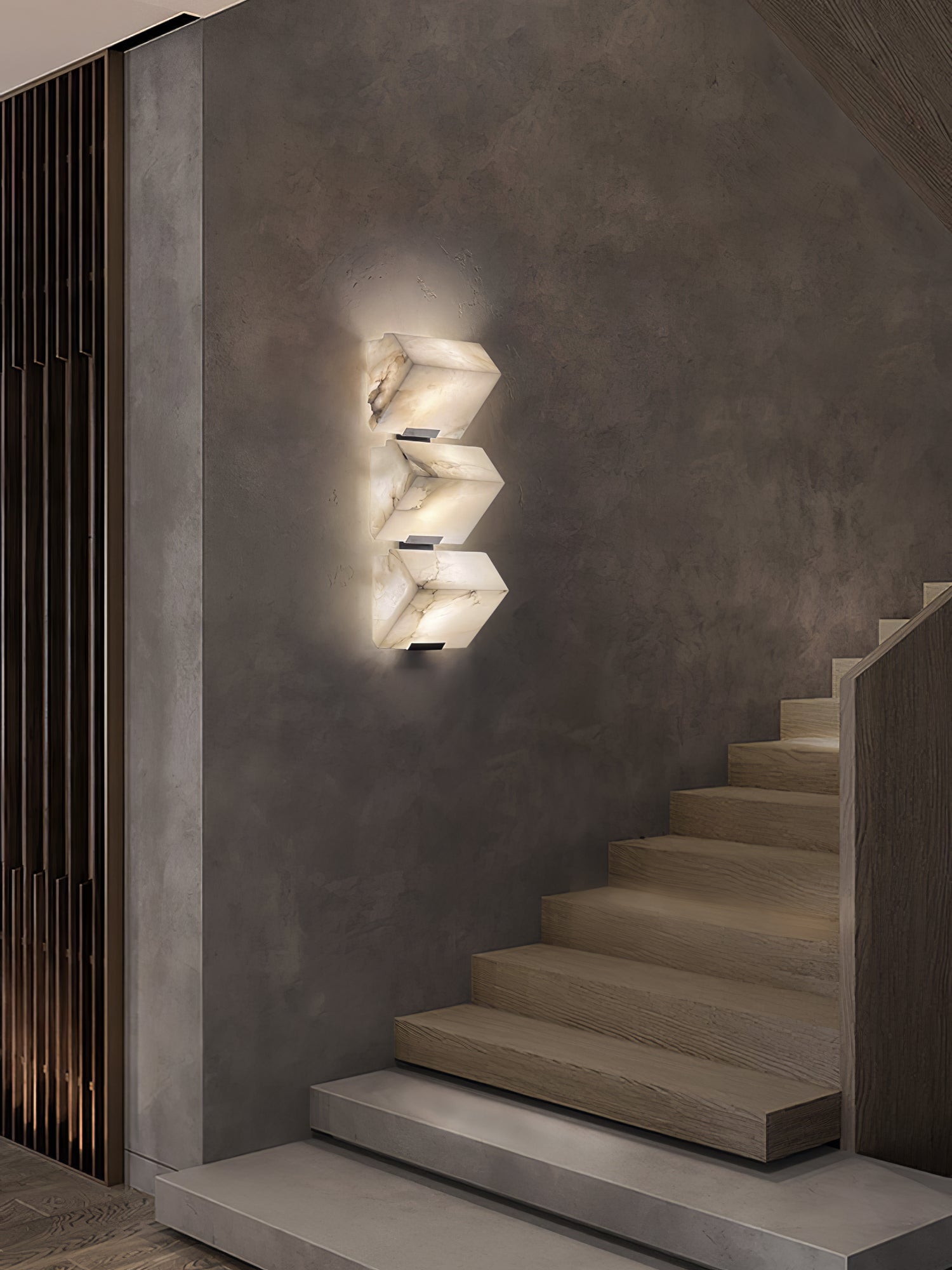 WOW Alabaster Staircase Wall Lamp