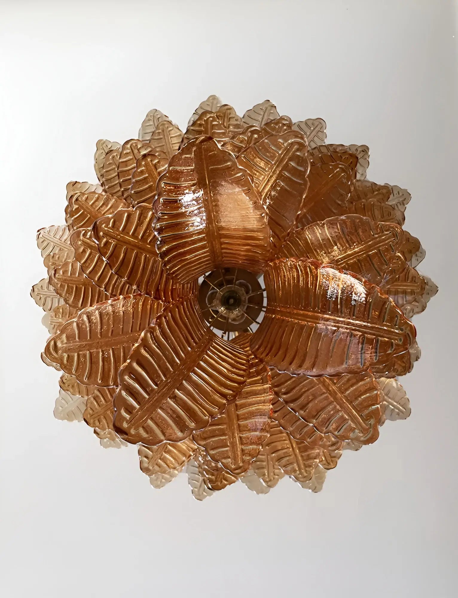 WOW Amber Leaf Cascade Gorgeous Chandelier-Wow1103