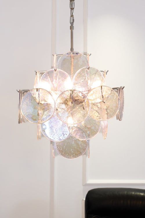 WOW Aurelia Iridescent Murano Gorgeous Chandelier-WOW5230