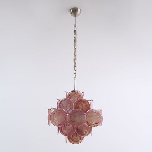 WOW Aurelia Pink Murano Glass Gorgeous Chandelier-WOW5240