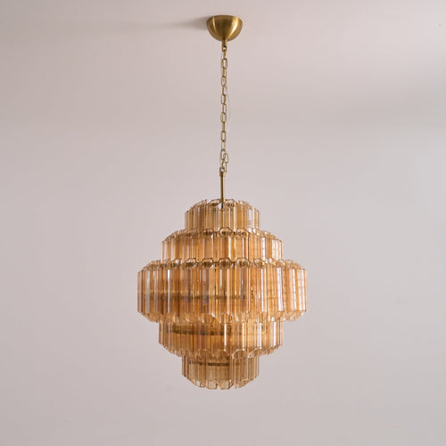 WOW Aurum Cascade Murano Gorgeous Chandelier-WOW5239